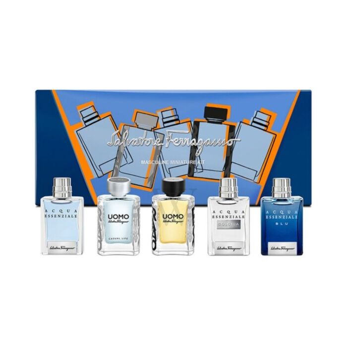 MINI SALVATORE FERRAGAMO FOR MEN 5 PZ